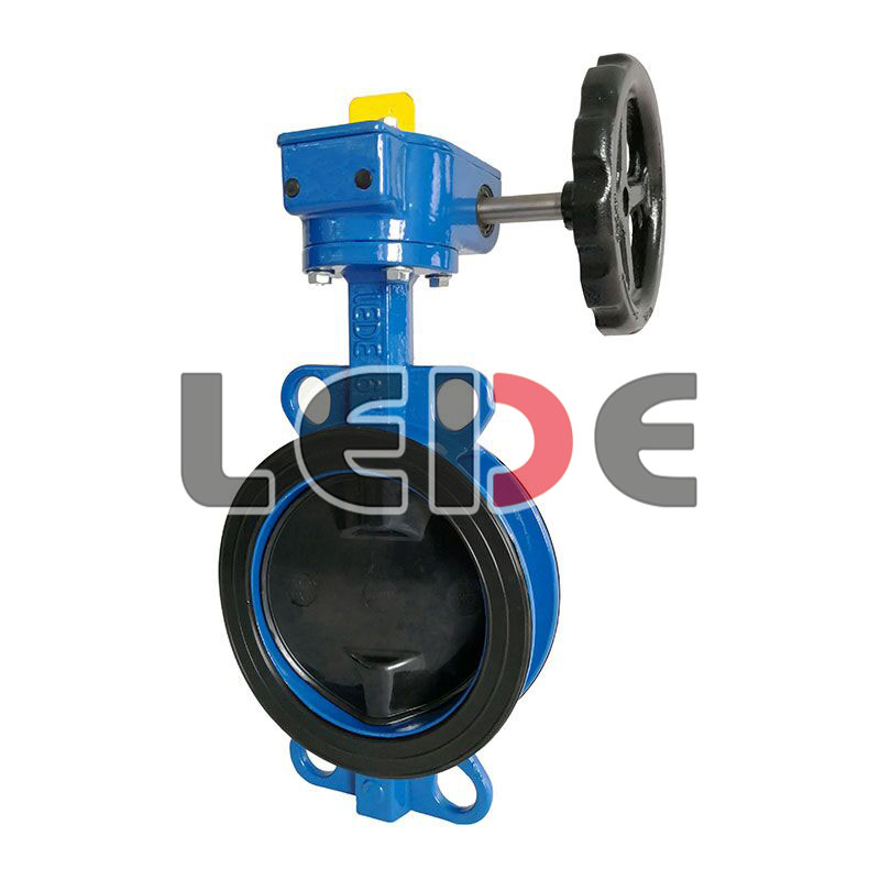 自密(mi)封手動裝(zhuāng)置對夾蝶(die)閥