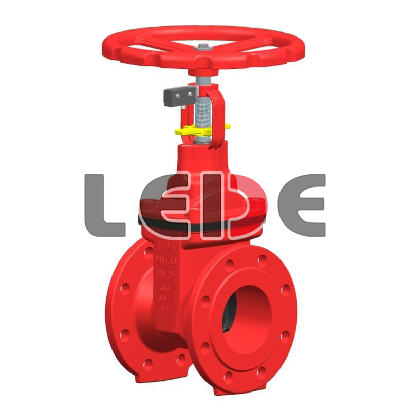 法蘭(lán)暗杆指示器閘(zha)閥